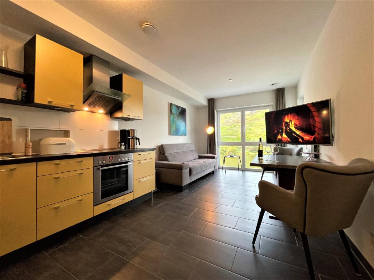 Moselpromenade Villa Moselufer, Panorama & Burg Cochem Blick, Netflix, Balkon Zewnętrze zdjęcie