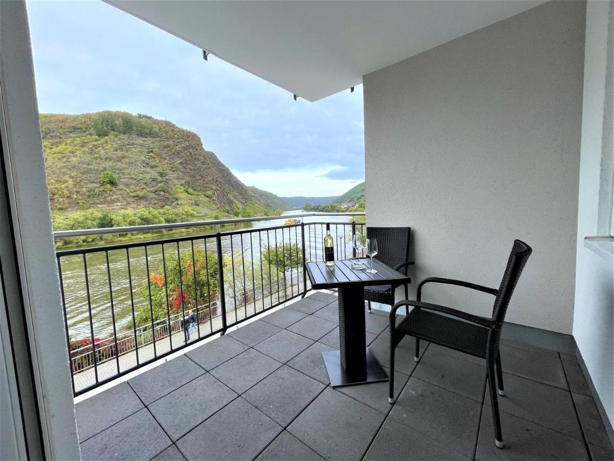 Moselpromenade Villa Moselufer, Panorama & Burg Cochem Blick, Netflix, Balkon Zewnętrze zdjęcie